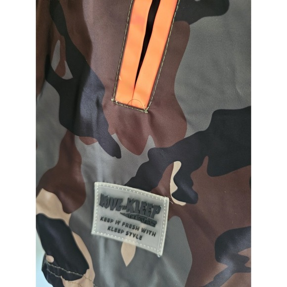 KLEEP Camo Coach Nylon Jacket Mens Small - Picture 4 of 7